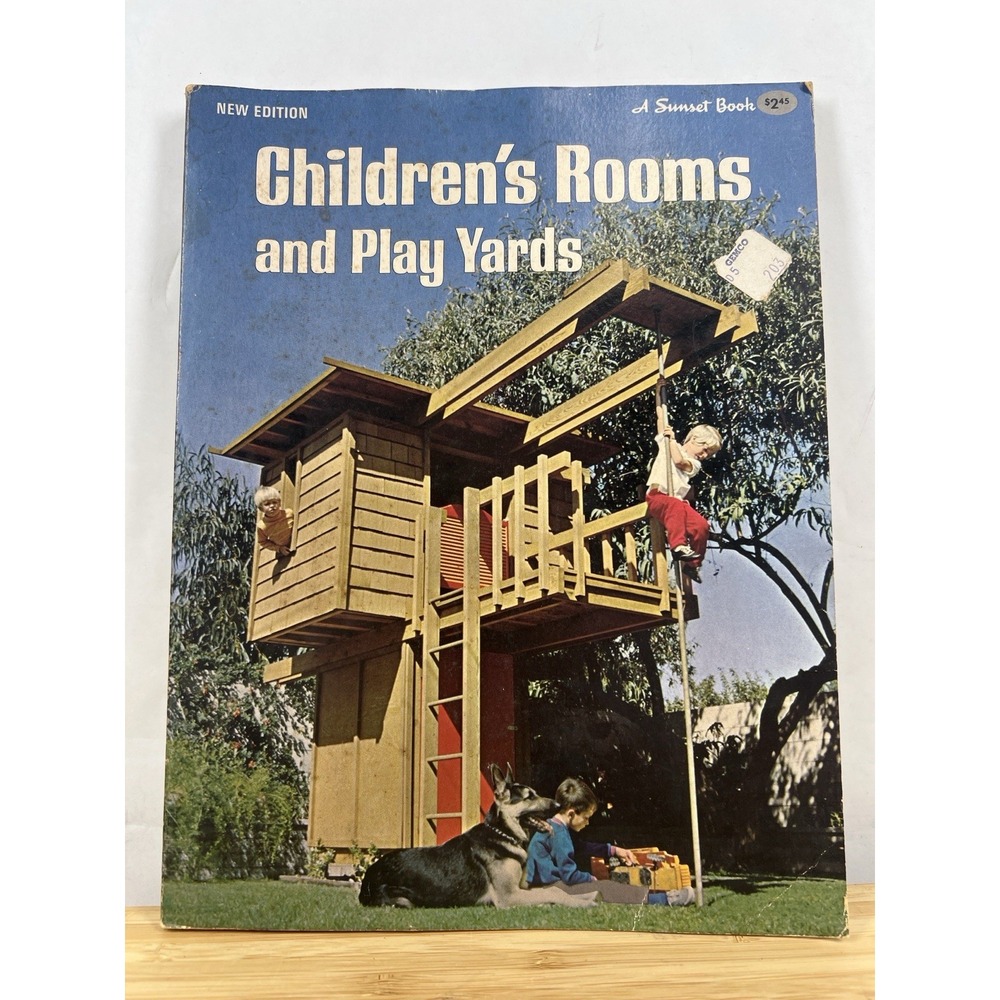 Vintage Sunset Book Children's Rooms‎ and Play Yards 1970s Mid Century